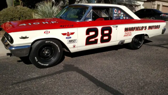 1963 Ford Galaxie nascar fastback