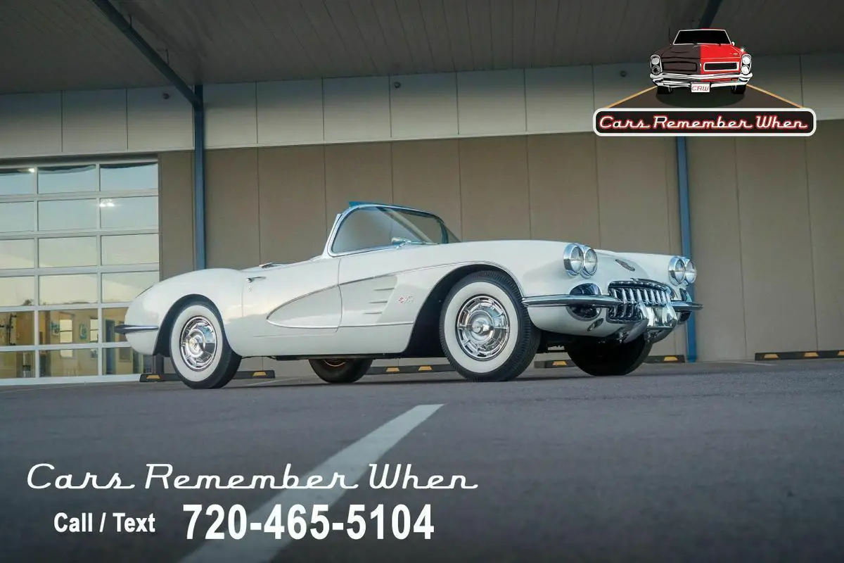 1959 Chevrolet Corvette 283 V8 270HP Dual Quads 