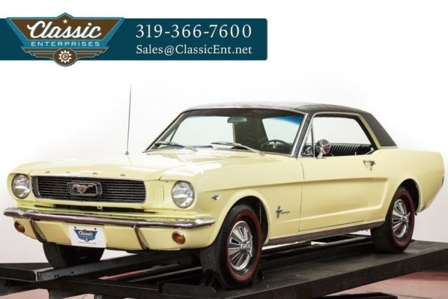 1966 Ford Mustang great paint chrome glass and solid Pony Car