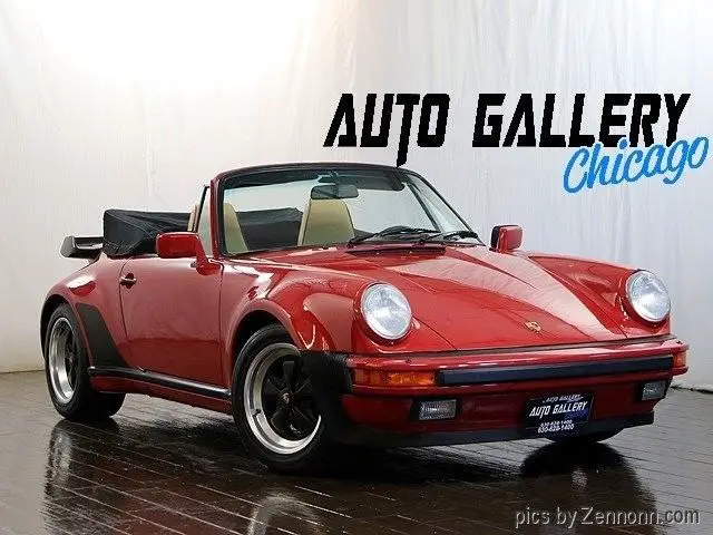 1987 Porsche 911 2dr Carbriolet 4-Spd Turbo