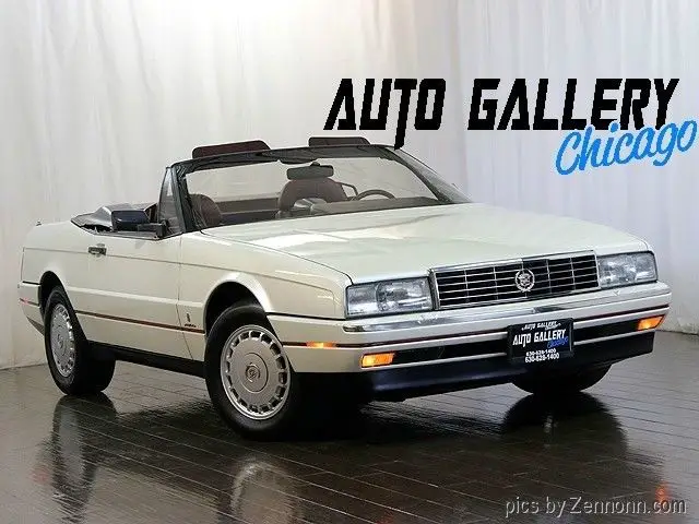 1988 Cadillac Allante 2dr Hardtop Convertible