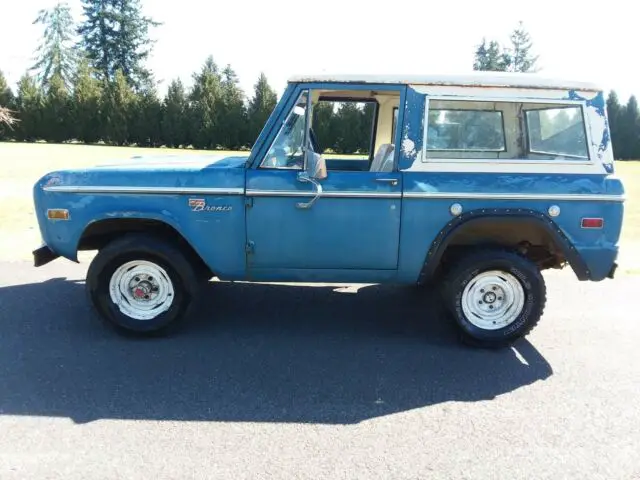 1972 Ford Bronco Sport. Numbers Matching Runs Drives Excellent.