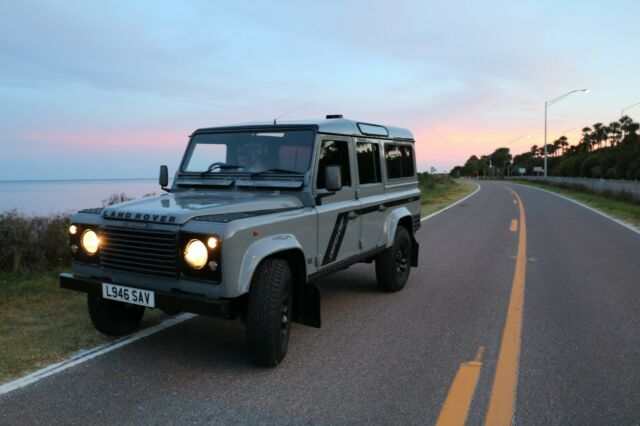 1994 Land Rover Defender 110 County station wagon Nardo Grey