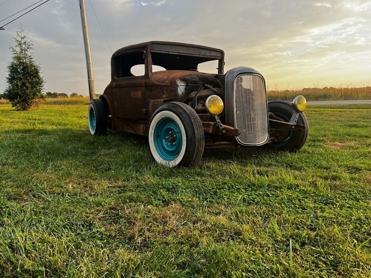 1931 Plymouth CHOPPED TOP 3 WINDOW COUPE BAD @$$ CLASSIC CAR