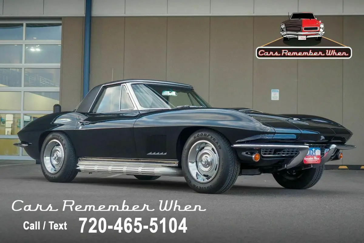 1967 Chevrolet Corvette Convertible 327/350HP 4-Speed Manual 