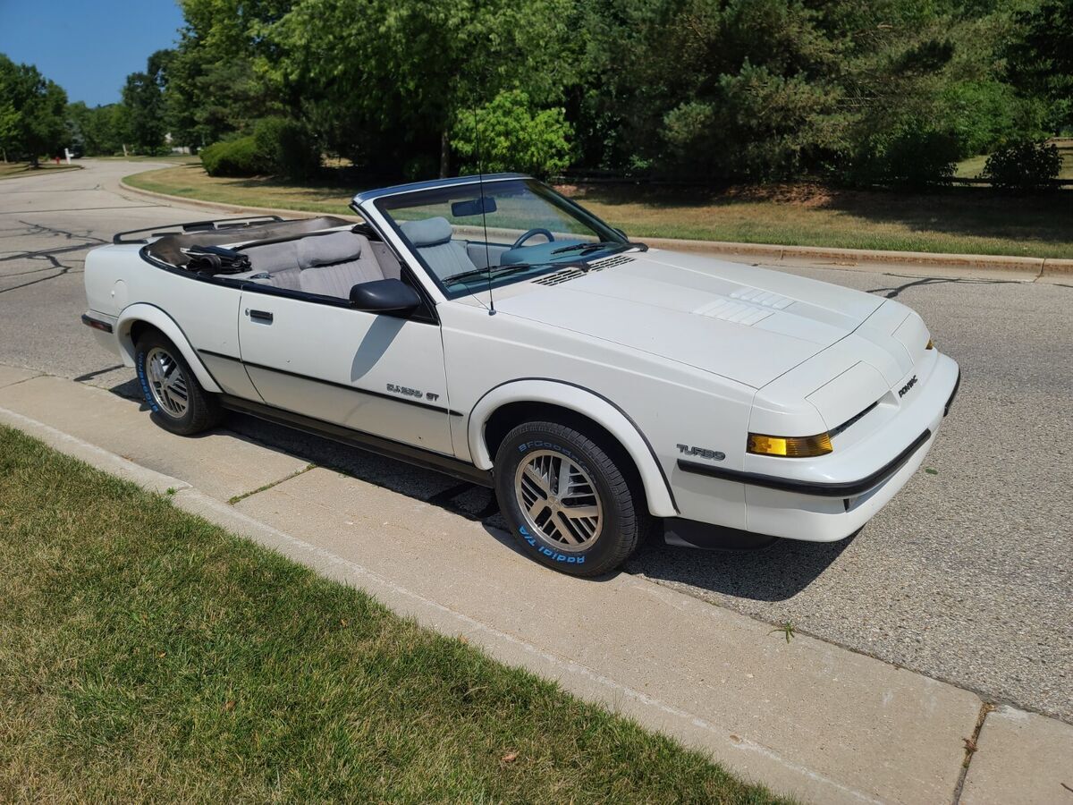 1988 Pontiac Sunbird GT Turbo Coupe Convertible