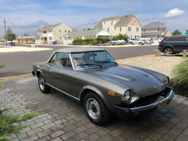 1980 Fiat 124 Spider