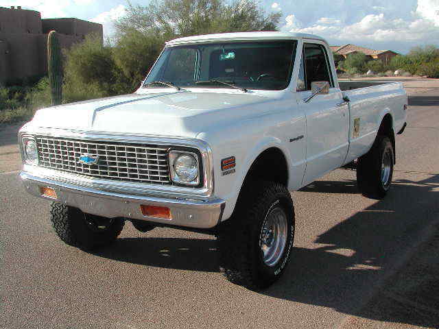 1971 Chevrolet C/K Pickup 2500 Custom Deluxe K20 4WD 2500 C20 C10 K10 SHOP TRUCK