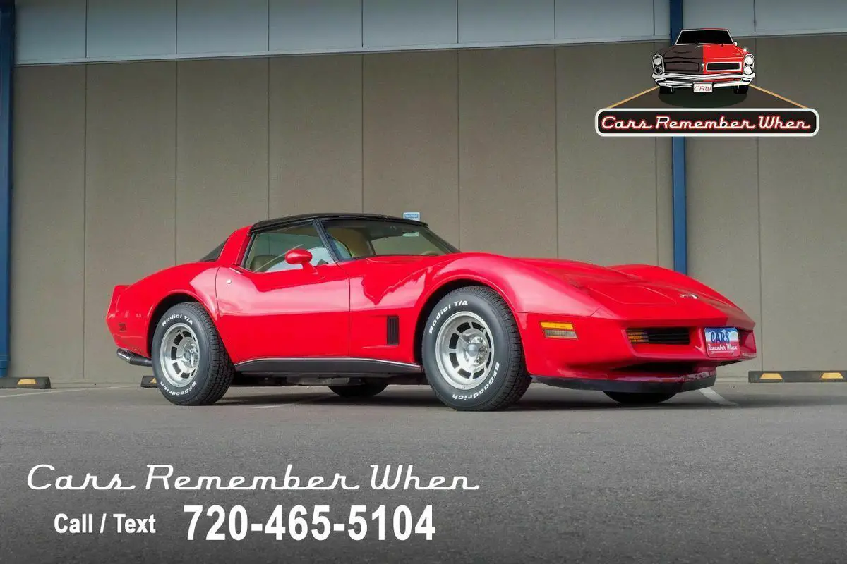 1980 Chevrolet Corvette Clean T-Top 350 V8 4-Speed Manual