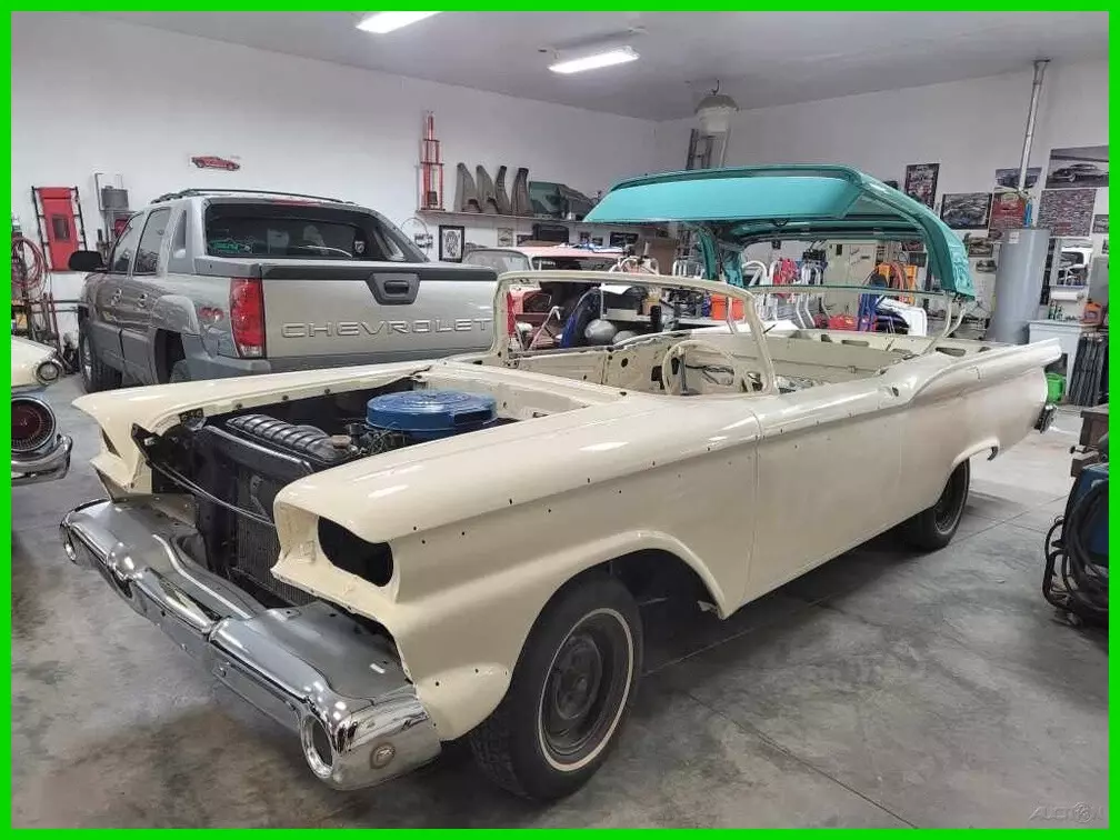 352 V8 Fordomatic Power Steering 1959 Ford Fairlane 500 Galaxie Skyliner Retractable Hardtop