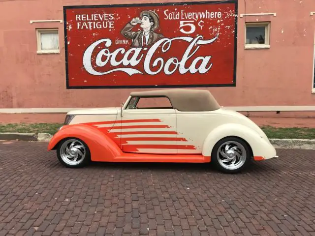 1937 Ford CABRIOLET CONVERTIBLE LEATHER