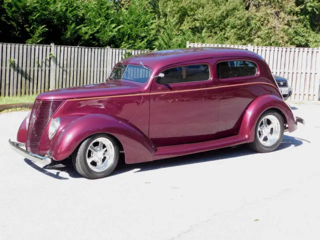 1937 Ford Sedan Chopped 3" Beautiful; Street Rod; Hot Rod