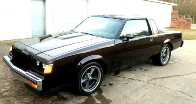 1987 Buick Grand National Turbo T TYPE REGAL GRAND NATIONAL W02 GNX WE4 WE2