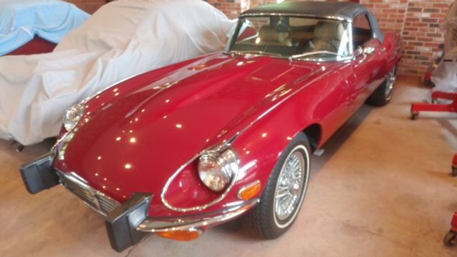 1974 Jaguar E-Type XKE 7350 Miles Completely Original Time Capsule Convertible