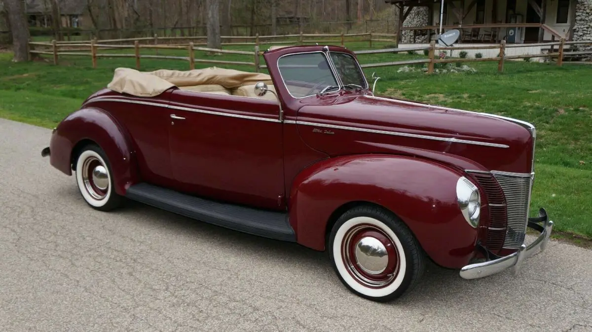 1940 Ford Other DELUXE CONVERTIBLE, PW,PS,PDB,A/C,TILT,other