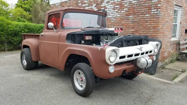 1957 Ford F-100 Rare Big window,Gasser,Street Rod, Hot Rod Pickup.