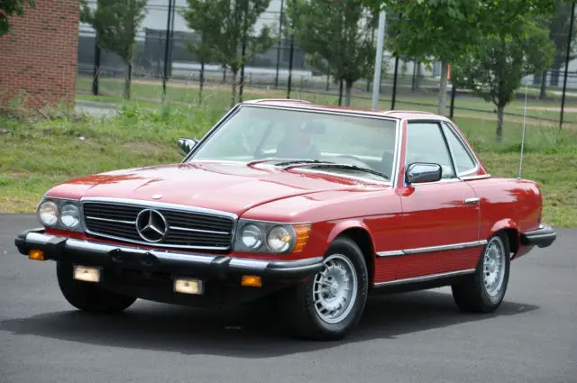 1976 Mercedes-Benz SL-Class 450 SL Hard Top Roadster Converetible Leather