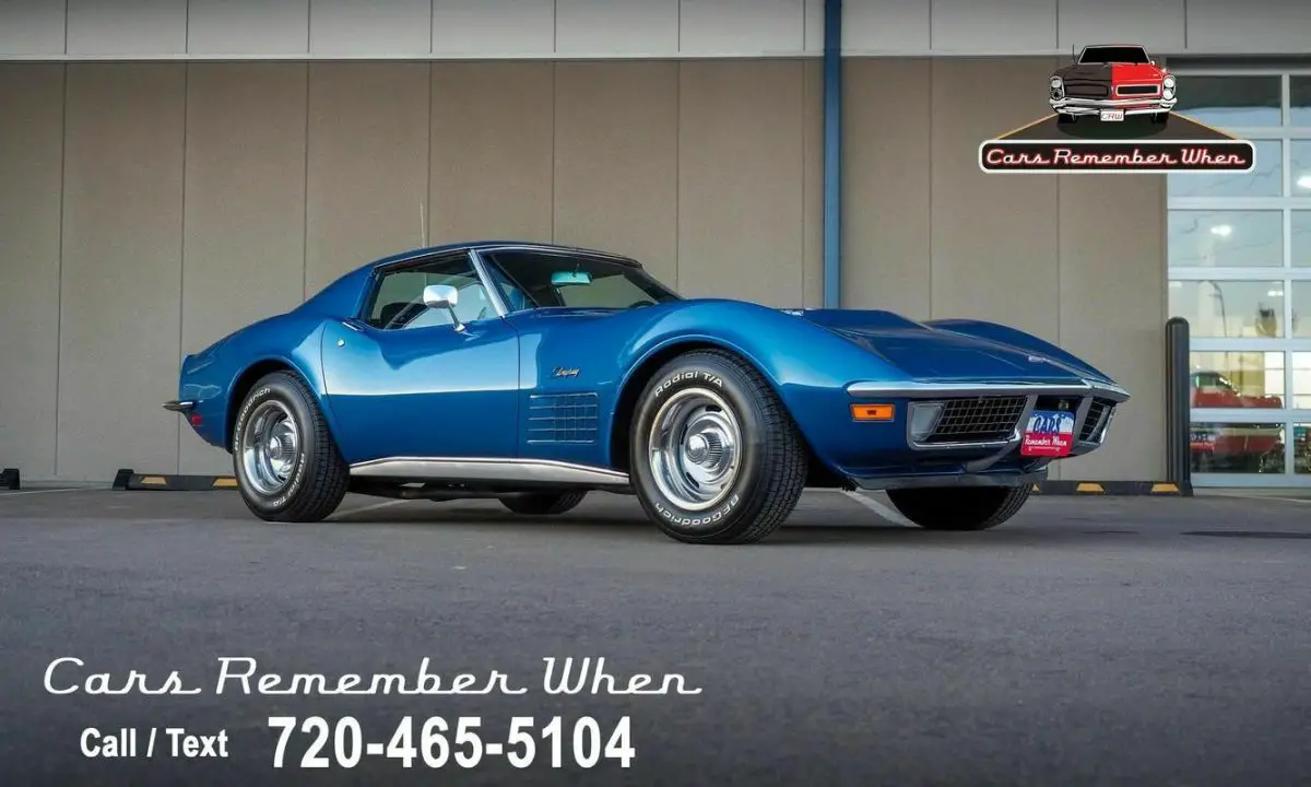 1971 Chevrolet Corvette 454 LS5 V8 4-Speed 