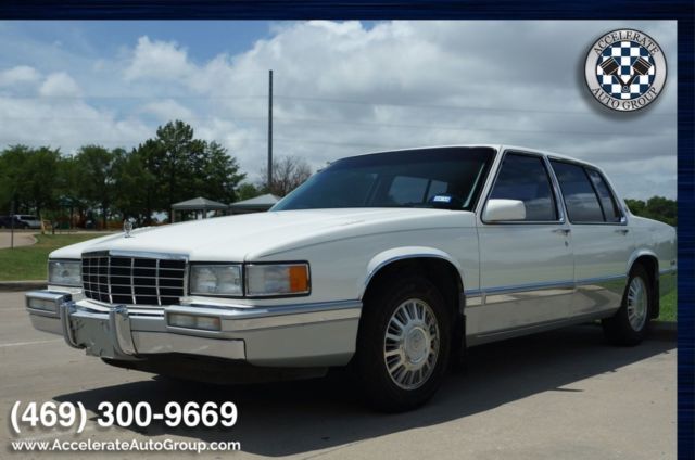 1993 Cadillac DeVille ONLY 42K ORIGNAL MILES CLEAN CARFAX NICE!
