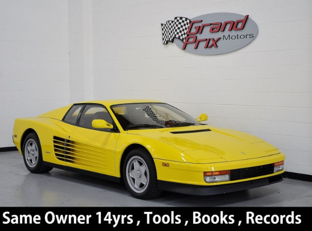 1988 Ferrari Testarossa Coupe 2D