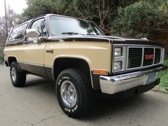 1986 GMC Jimmy Sierra Classic NO RESERVE Very Best in Show