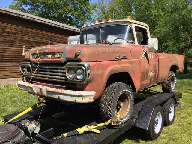 1959 Ford F-100 custom cab