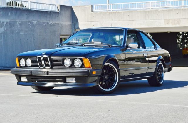 1988 BMW 6-Series 2 Door Coupe e24 633 635 csi M6