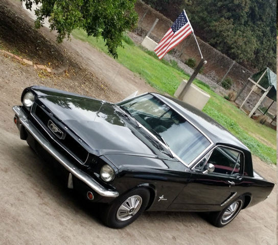 1965 Ford Mustang 50th Anniversary CALIFORNIA BLACK PLATE