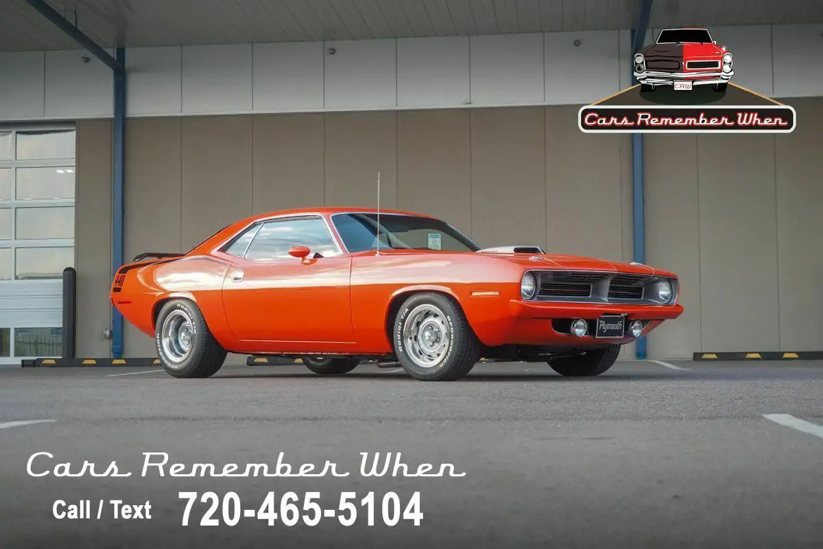 1970 Plymouth Barracuda Beautifully Restored 