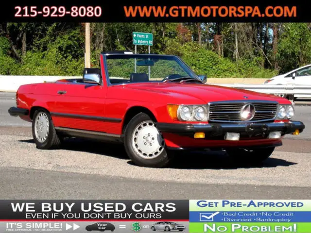 1987 Mercedes-Benz 500-Series SL