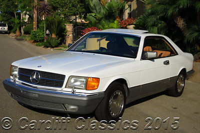 1986 Mercedes-Benz 500-Series SEC