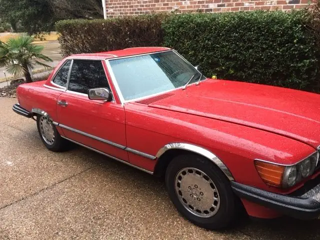 1989 Mercedes-Benz SL-Class 2 door convertible