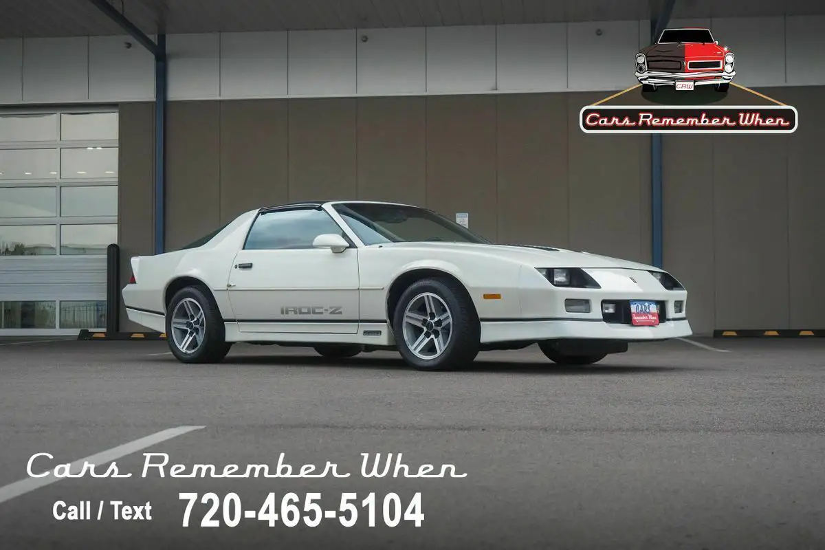 1987 Chevrolet Camaro Z28 16k Miles Highly Optioned 1 Family Owned 5.7L