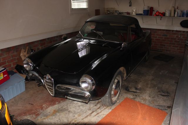 1962 Alfa Romeo Spider Spyder