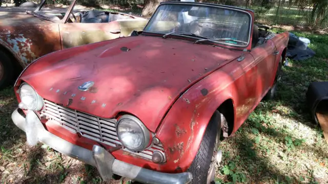 1962 Triumph Other red