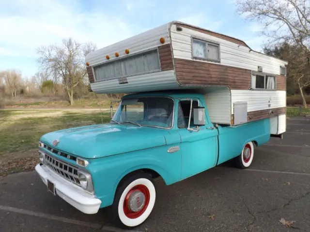 1965 Ford F-100 No Reserve California Pickup "Old Blue" 3/4 ton