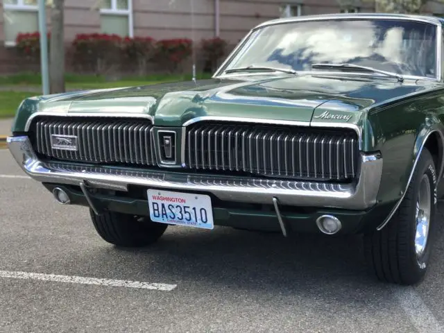 67 Mercury Cougar with all original paint and interior - super clean ...