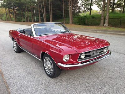 1967 Ford Mustang Convertible GT Options
