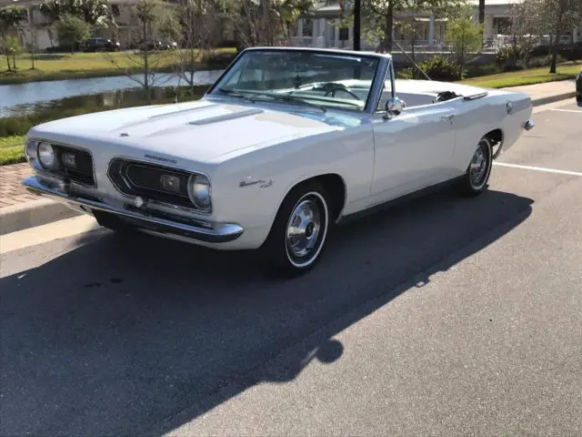 1967 Plymouth Barracuda convertible