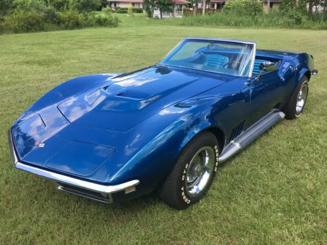 1968 Chevrolet Corvette Roadster 2 Tops 427 L36 390 HP M21 4-spd Manual