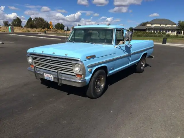 1968 Ford F-250 Custom Cab Camper Special