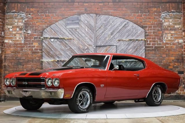 1970 Chevrolet Chevelle SS 454 450 LS6 4-Speed Manual Cranberry Red Black