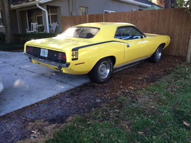 70 CUDA 440 6 pack V CODE SHAKER SUPER TRACK PACK HEMI 4 SPEED 4.10 ...