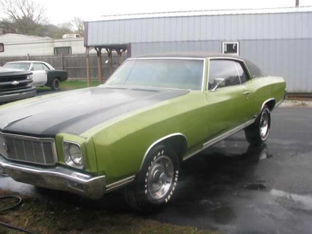 1971 Chevrolet Monte Carlo coupe