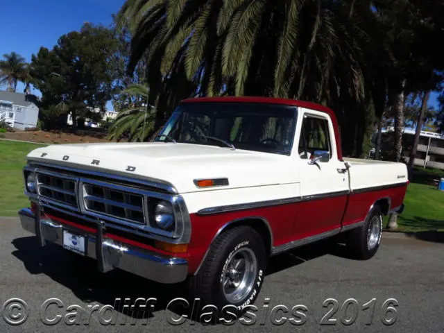 1971 Ford F-100 SHORT BED STYLESIDE PICKUP