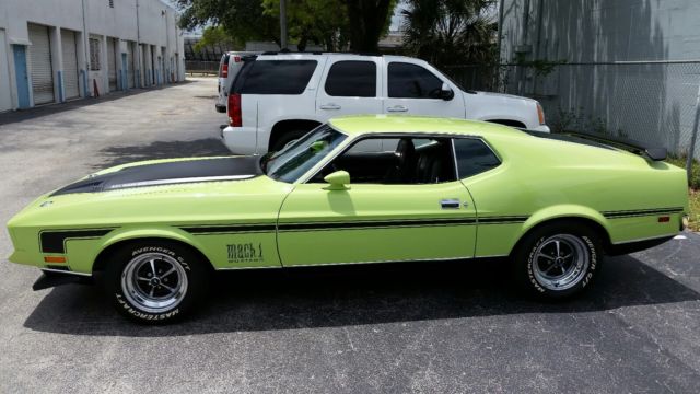 1971 Ford Mustang MACH 1