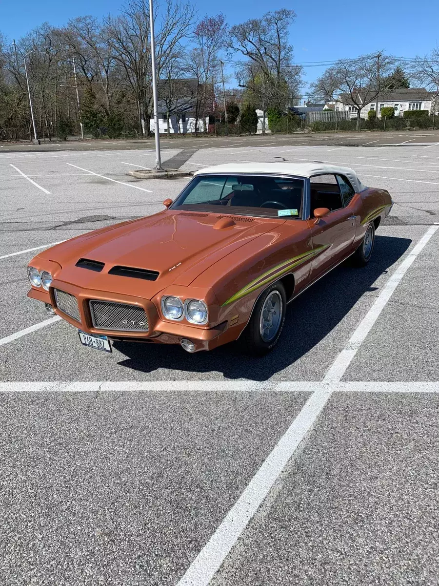 71 pontiac gto convertible for sale