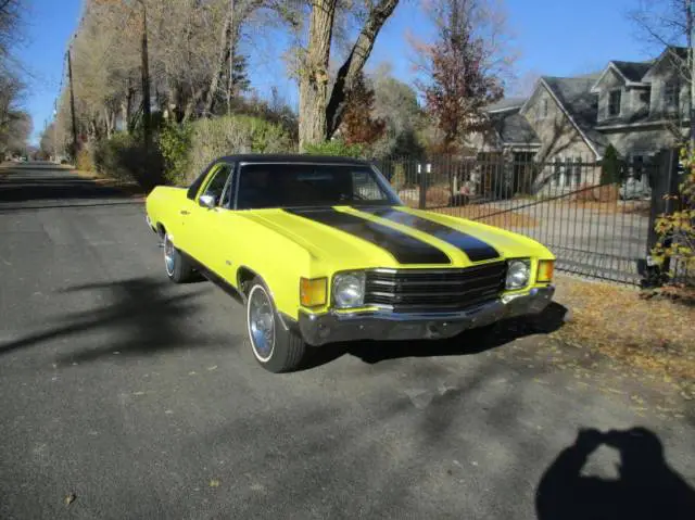 1972 Chevrolet El Camino black