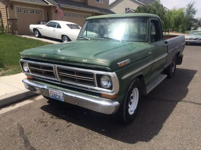 1972 Ford F-250 Custom Camper Special