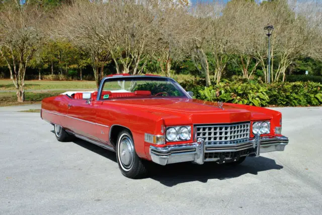 1973 Cadillac Eldorado Convertible 500 V8 Stunning Low Mileage Classic!